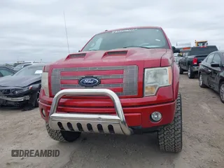 2010 Ford F-150 XL with VIN 1FTFW1EVXAFC57538, listed as a IAAI auction lot 42045616 with 154,379 mi miles. Bid and sale history available at carsss.com. Image 12.