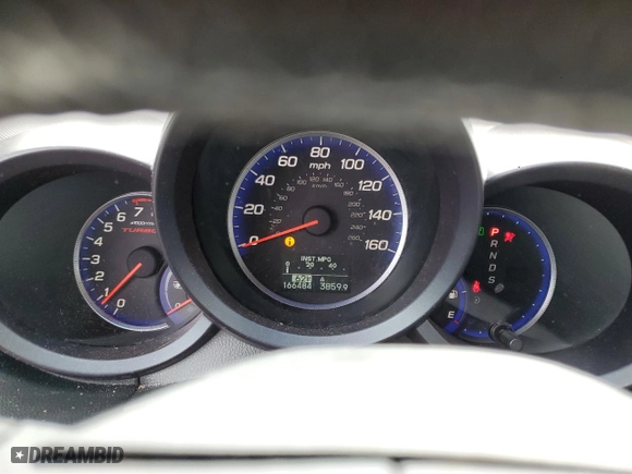 2007 Acura RDX Tech Pkg with VIN 5J8TB18577A010916, listed as a Copart auction lot 46912495 with 166,484 mi miles and Salvage Title. Bid and sale history available at carsss.com. Image 9.