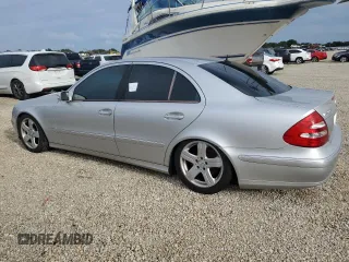 2004 Mercedes-Benz E-Class 5.0L with VIN WDBUF70J84A417074, listed as a Copart auction lot 74665074 with 0 mi miles and Salvage Title. Bid and sale history available at carsss.com. Image 2.