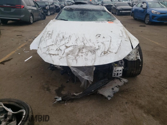 2018 Lexus LC 500h z VIN JTHHP5AY9JA000511, wystawiony jako Copart lot #72041014 z przebiegiem Nie podano mil oraz Szkoda całkowita • Salvage title. Historia ofert i sprzedaży dostępna na DreamBid. Obrazek 5.