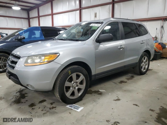 2009 Hyundai Santa Fe SE with VIN 5NMSH13E19H300996, listed as a Copart auction lot 52122165 with 208,274 mi miles and Non Repairable. Bid and sale history available at carsss.com. Image 1.
