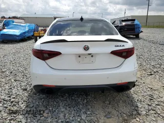 2018 Alfa Romeo Giulia Ti Sport with VIN ZARFAECN0J7597838, listed as a Copart auction lot 47893803 with 54,170 mi miles. Bid and sale history available at carsss.com. Image 6.