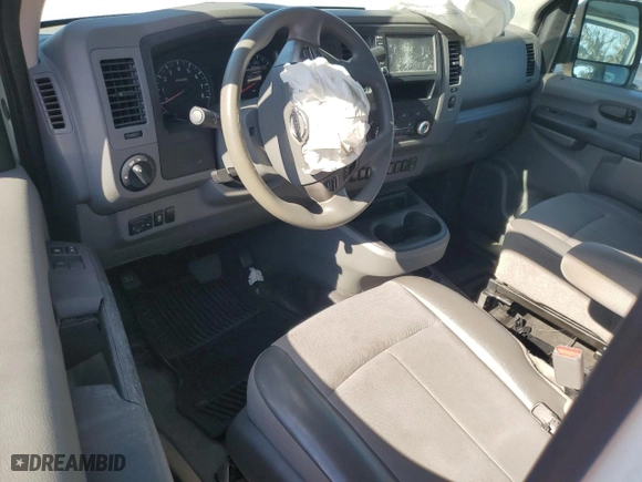 2019 Nissan NV Passenger NV3500 HD SV with VIN 5BZBF0AA2KN851723, listed as a Copart auction lot 76561034 with 0 mi miles and Non Repairable. Bid and sale history available at carsss.com. Image 8.