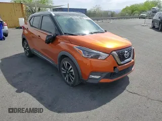 2019 Nissan Kicks SR with VIN 3N1CP5CU3KL562052, listed as a Copart auction lot 53169145 with 66,770 mi miles and Salvage Title. Bid and sale history available at carsss.com. Image 12.