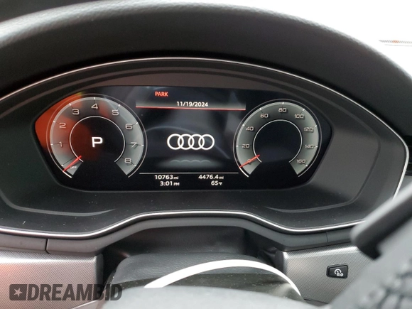 2024 Audi A4 S line Premium Plus z VIN WAUEAAF47RN007768, wystawiony jako Copart lot #81501114 z przebiegiem 10 763 mil mil oraz Szkoda całkowita • Salvage title. Historia ofert i sprzedaży dostępna na DreamBid. Obrazek 9.