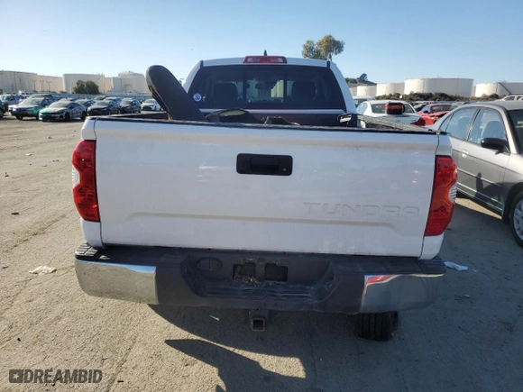 2021 Toyota Tundra 2WD SR with VIN 5TFRY5F14MX277633, listed as a Copart auction lot 42829255 with 49,261 mi miles and Salvage Title. Bid and sale history available at carsss.com. Image 6.