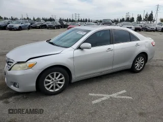 2011 Toyota Camry LE with VIN 4T1BF3EK9BU229562, listed as a Copart auction lot 53001945 with 124,110 mi miles and Salvage Title. Bid and sale history available at carsss.com. Image 1.