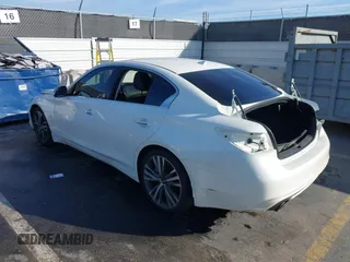2018 Infiniti Q50 3.0t LUXE with VIN JN1EV7AP7JM358575, listed as a IAAI auction lot 41619592 with 47,520 mi miles. Bid and sale history available at carsss.com. Image 3.