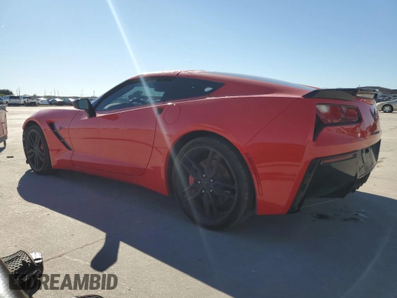 2016 Chevrolet Corvette 2LT with VIN 1G1YD2D79G5103093, listed as a Copart auction lot 81809294 with 65,376 mi miles and Salvage Title. Bid and sale history available at carsss.com. Image 2.