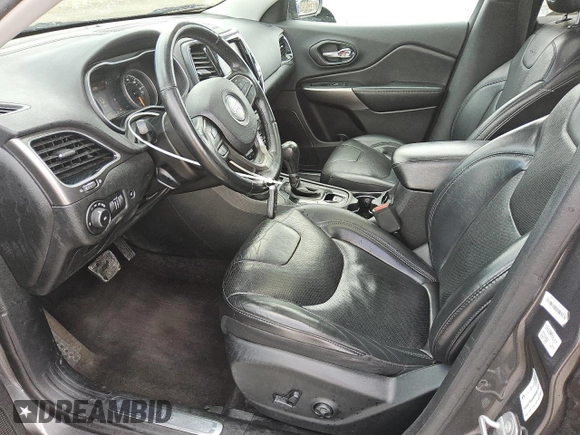 2019 Jeep Cherokee Limited with VIN 1C4PJMDX3KD162386, listed as a Copart auction lot 60240995 with 107,709 mi miles and Clean title. Bid and sale history available at DreamBid. Image 7.