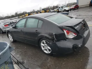 2005 Nissan Maxima 3.5 SE with VIN 1N4BA41E05C849628, listed as a Copart auction lot 83034844 with 131,606 mi miles and Salvage Title. Bid and sale history available at carsss.com. Image 2.