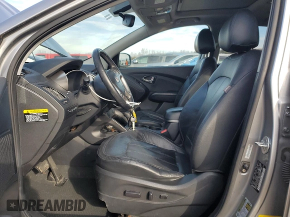 2011 Hyundai Tucson Limited with VIN KM8JUCAC1BU204459, listed as a Copart auction lot 46502895 with 110,654 mi miles and Salvage Title. Bid and sale history available at DreamBid. Image 7.