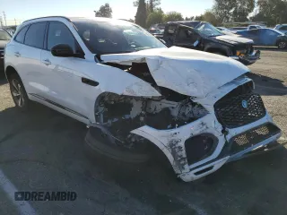 2024 Jaguar F-Pace R-Dynamic S with VIN SADCT2EX6RA736099, listed as a Copart auction lot 77834374 with 12,323 mi miles and Salvage title. Bid and sale history available at DreamBid. Image 4.
