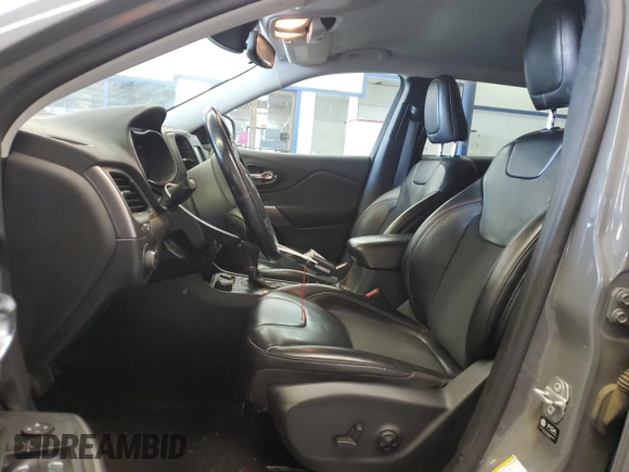 2021 Jeep Cherokee Latitude Plus with VIN 1C4PJMLB5MD166948, listed as a Copart auction lot 55790705 with 60,015 mi miles and Salvage title. Bid and sale history available at DreamBid. Image 7.