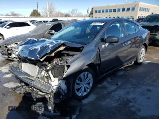 2021 Subaru Impreza with VIN 4S3GKAB61M3600191, listed as a Copart auction lot 46491005 with 64,774 mi miles and Salvage Title. Bid and sale history available at carsss.com. Image 1.