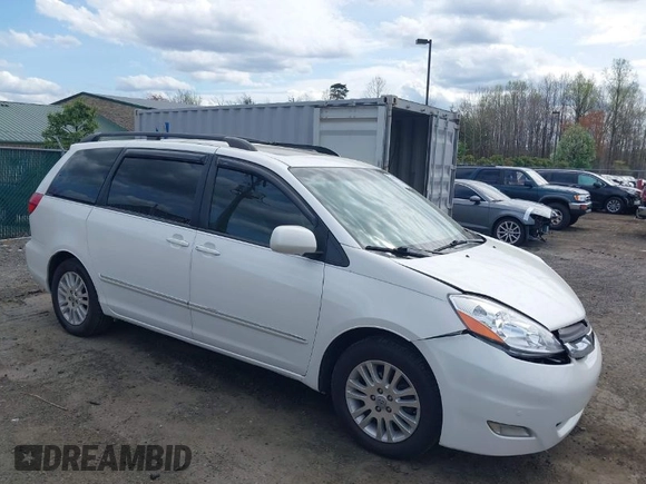 2009 Toyota Sienna XLE with VIN 5TDZK22C79S259793, listed as a IAAI auction lot 41905617 with 185,121 mi miles and . Bid and sale history available at DreamBid. Image 1.