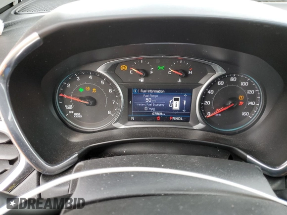 2021 Chevrolet Equinox LT with VIN 3GNAXUEV3MS179183, listed as a Copart auction lot 44121505 with 97,509 mi miles and Salvage Title. Bid and sale history available at DreamBid. Image 9.