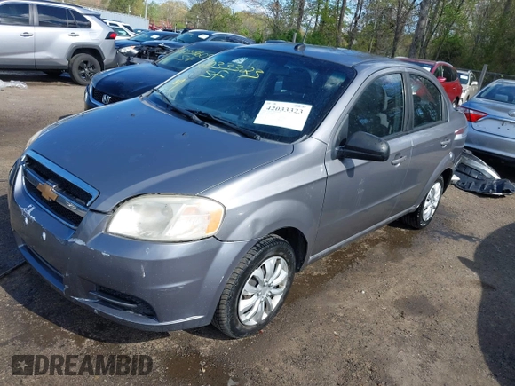 2010 Chevrolet Aveo 1LT with VIN KL1TD5DE0AB050527, listed as a IAAI auction lot 42033323 with 91,825 mi miles and . Bid and sale history available at DreamBid. Image 17.