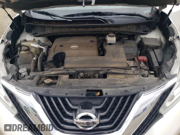 2017 Nissan Murano Platinum z VIN 5N1AZ2MG3HN124254, wystawiony jako Copart lot #76585093 z przebiegiem 102 764 mil mil oraz Szkoda całkowita • Salvage title. Historia ofert i sprzedaży dostępna na DreamBid. Obrazek 12.