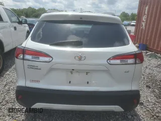 2023 Toyota Corolla Cross LE z VIN 7MUCAAAG1PV041021, wystawiony jako Copart lot #58620495 z przebiegiem 29 111 mil mil oraz Szkoda całkowita • Salvage title. Historia ofert i sprzedaży dostępna na DreamBid. Obrazek 6.