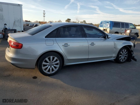 2015 Audi A4 Premium with VIN WAUBFAFL6FN009762, listed as a Copart auction lot 77188014 with 80,408 mi miles and Non Repairable. Bid and sale history available at carsss.com. Image 3.