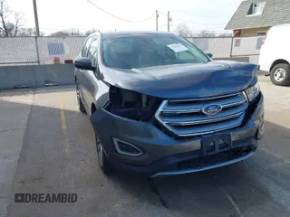 2015 Ford Edge Titanium with VIN 2FMPK4K81FBC30541, listed as a IAAI auction lot 41810625 with 117,345 mi miles. Bid and sale history available at carsss.com. Image 1.