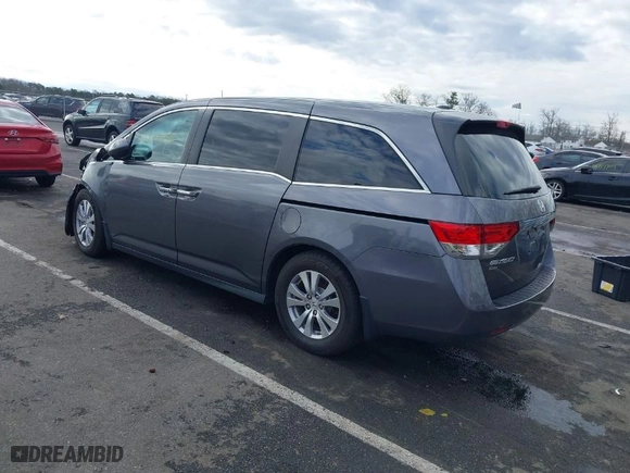 2016 Honda Odyssey EX-L with VIN 5FNRL5H69GB037239, listed as a IAAI auction lot 41739039 with 70,047 mi miles. Bid and sale history available at carsss.com. Image 3.