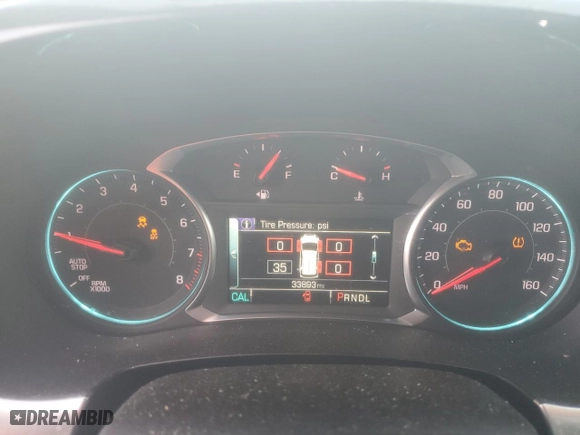 2019 Chevrolet Traverse LT Cloth with VIN 1GNERGKW8KJ305014, listed as a Copart auction lot 51271995 with 33,893 mi miles and Non Repairable. Bid and sale history available at carsss.com. Image 9.