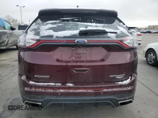 2017 Ford Edge Sport with VIN 2FMPK4AP3HBB42604, listed as a Copart auction lot 49796355 with 126,347 mi miles and Salvage Title. Bid and sale history available at carsss.com. Image 6.