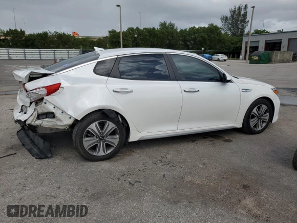 2017 Kia Optima Hybrid EX with VIN KNAGU4LE6H5010612, listed as a Copart auction lot 78814434 with 111,033 mi miles and Salvage Title. Bid and sale history available at carsss.com. Image 3.