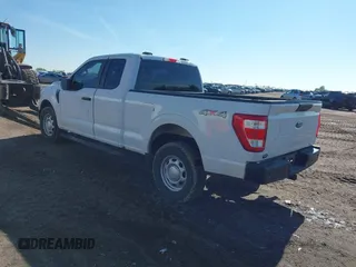 2021 Ford F-150 XL with VIN 1FTFX1E59MFC09787, listed as a IAAI auction lot 42162828 with 96,215 mi miles and . Bid and sale history available at DreamBid. Image 3.