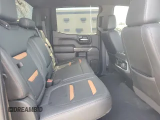 2021 GMC Sierra 1500 AT4 with VIN 3GTP9EED7MG427948, listed as a Copart auction lot 46108875 with 108,835 mi miles and Salvage Title. Bid and sale history available at carsss.com. Image 11.