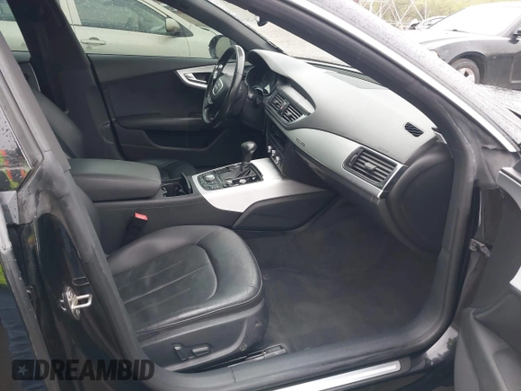 2012 Audi A7 Prestige with VIN WAUWGAFC9CN141568, listed as a IAAI auction lot 41912023 with 156,176 mi miles and . Bid and sale history available at DreamBid. Image 5.