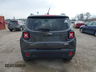 2017 Jeep Renegade Latitude with VIN ZACCJBBB0HPE88196, listed as a IAAI auction lot 42076789 with 127,008 mi miles. Bid and sale history available at carsss.com. Image 16.