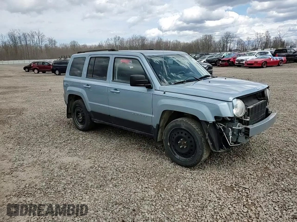 2014 Jeep Patriot Latitude with VIN 1C4NJRFBXED512414, listed as a Copart auction lot 50934605 with 37,714 mi miles and Salvage Title. Bid and sale history available at carsss.com. Image 12.