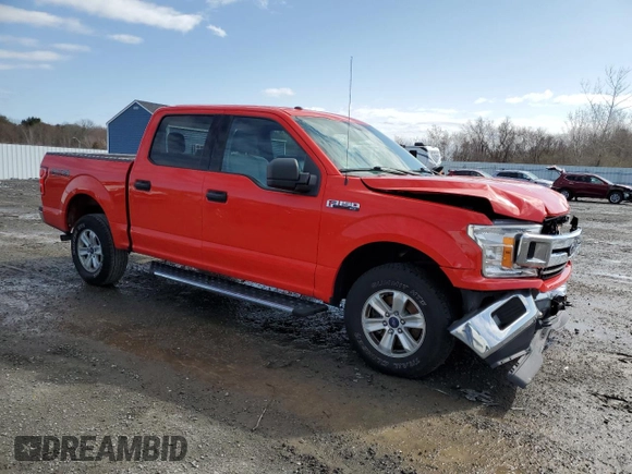 2018 Ford F-150 XL with VIN 1FTEW1E53JFA01866, listed as a Copart auction lot 49578625 with 85,690 mi miles and Salvage Title. Bid and sale history available at carsss.com. Image 4.