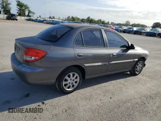 2003 Kia Rio with VIN KNADC125936223322, listed as a Copart auction lot 51961215 with 89,449 mi miles and Clean Title. Bid and sale history available at carsss.com. Image 3.