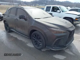 2024 Lexus NX with VIN 2T2KGCEZXRC059679, listed as a IAAI auction lot 41696350 with 5,311 mi miles. Bid and sale history available at carsss.com. Image 1.