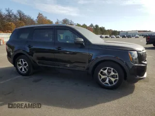 2022 Kia Telluride EX with VIN 5XYP3DHC6NG298728, listed as a Copart auction lot 77113074 with 27,690 mi miles and Salvage title. Bid and sale history available at DreamBid. Image 4.
