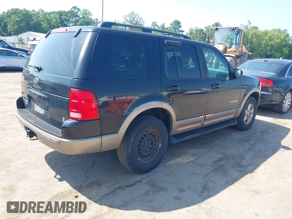 2002 Ford Explorer Eddie Bauer z VIN 1FMDU74W72UA71653, wystawiony jako IAAI lot #42576681 z przebiegiem 175 401 mil mil oraz . Historia ofert i sprzedaży dostępna na DreamBid. Obrazek 4.