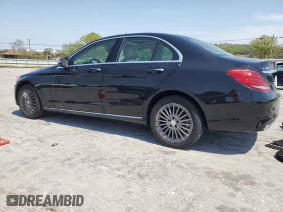 2015 Mercedes-Benz C-Class C 300 Luxury with VIN 55SWF4KB7FU041541, listed as a Copart auction lot 52970535 with 97,028 mi miles and Salvage Title. Bid and sale history available at carsss.com. Image 2.
