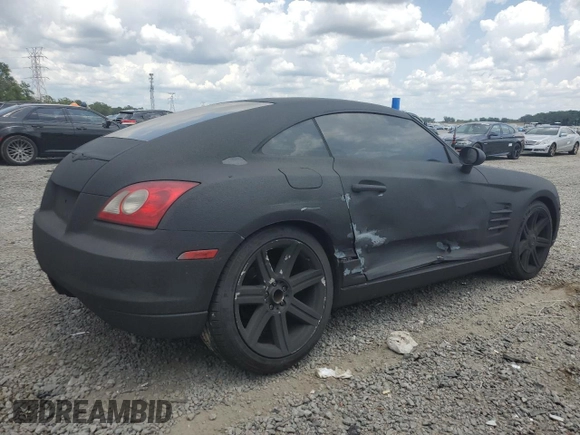 2004 Chrysler Crossfire z VIN 1C3AN69L84X014803, wystawiony jako Copart lot #56139015 z przebiegiem 102 523 mil mil oraz Szkoda całkowita • Salvage title. Historia ofert i sprzedaży dostępna na DreamBid. Obrazek 3.