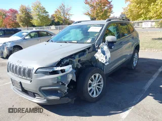 2020 Jeep Cherokee Latitude Plus with VIN 1C4PJLLB1LD628267, listed as a IAAI auction lot 40608071 with 101,491 mi miles. Bid and sale history available at carsss.com. Image 17.