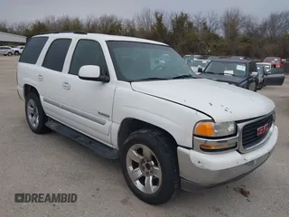 2004 GMC Yukon SLE z VIN 1GKEC13V94R250174, wystawiony jako IAAI lot #41567393 z przebiegiem 221 634 mil mil oraz . Historia ofert i sprzedaży dostępna na DreamBid. Obrazek 1.