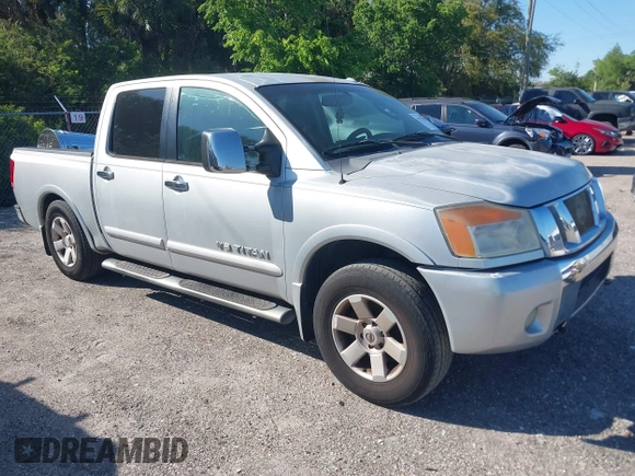 2008 Nissan Titan XE with VIN 1N6BA07D18N350019, listed as a IAAI auction lot 41778182 with 227,491 mi miles. Bid and sale history available at carsss.com. Image 1.