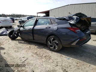 2024 Hyundai Elantra SEL with VIN KMHLS4DG2RU658538, listed as a Copart auction lot 45276324 with Not provided miles and Salvage title. Bid and sale history available at DreamBid. Image 2.