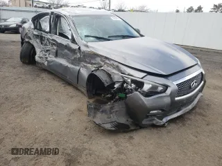 2016 Infiniti Q50 Red Sport 400 с VIN JN1FV7AR7GM450381, выставлен на аукционе Copart как лот 49452785 с пробегом 81 697 миль миль и Списание • Salvage title. История ставок и продаж доступна на DreamBid. Изображение 4.