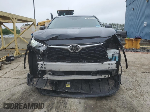 2020 Toyota Highlander L with VIN 5TDCZRBH9LS001983, listed as a Copart auction lot 56965735 with 44,090 mi miles and Salvage title. Bid and sale history available at DreamBid. Image 5.