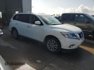 2016 Nissan Pathfinder S with VIN 5N1AR2MN0GC631752, listed as a Copart auction lot 61573295 with 116,797 mi miles and Salvage title. Bid and sale history available at DreamBid. Image 4.