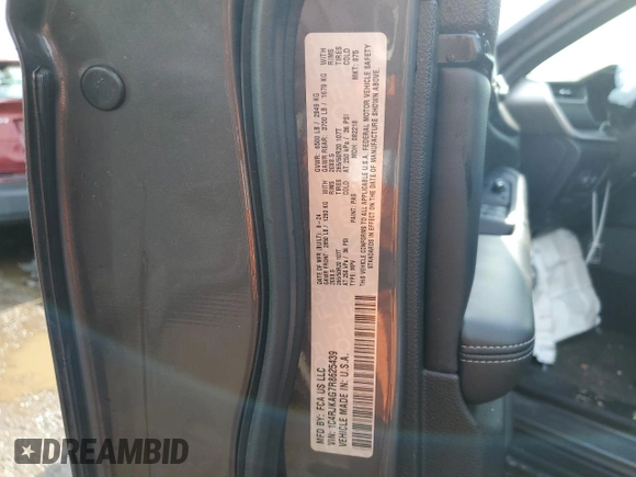 2024 Jeep Grand Cherokee Altitude with VIN 1C4RJKAG7R8625439, listed as a Copart auction lot 46661465 with 9,299 mi miles and Salvage title. Bid and sale history available at DreamBid. Image 13.